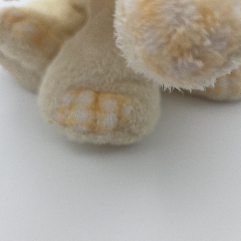 Ty Pluffies P'nut Yellow Plaid Elephant 2006 Plush Toy - Picture 7 of 10